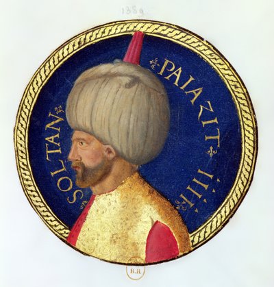 Sultan Bayezid I (1357-1403) - Italian School